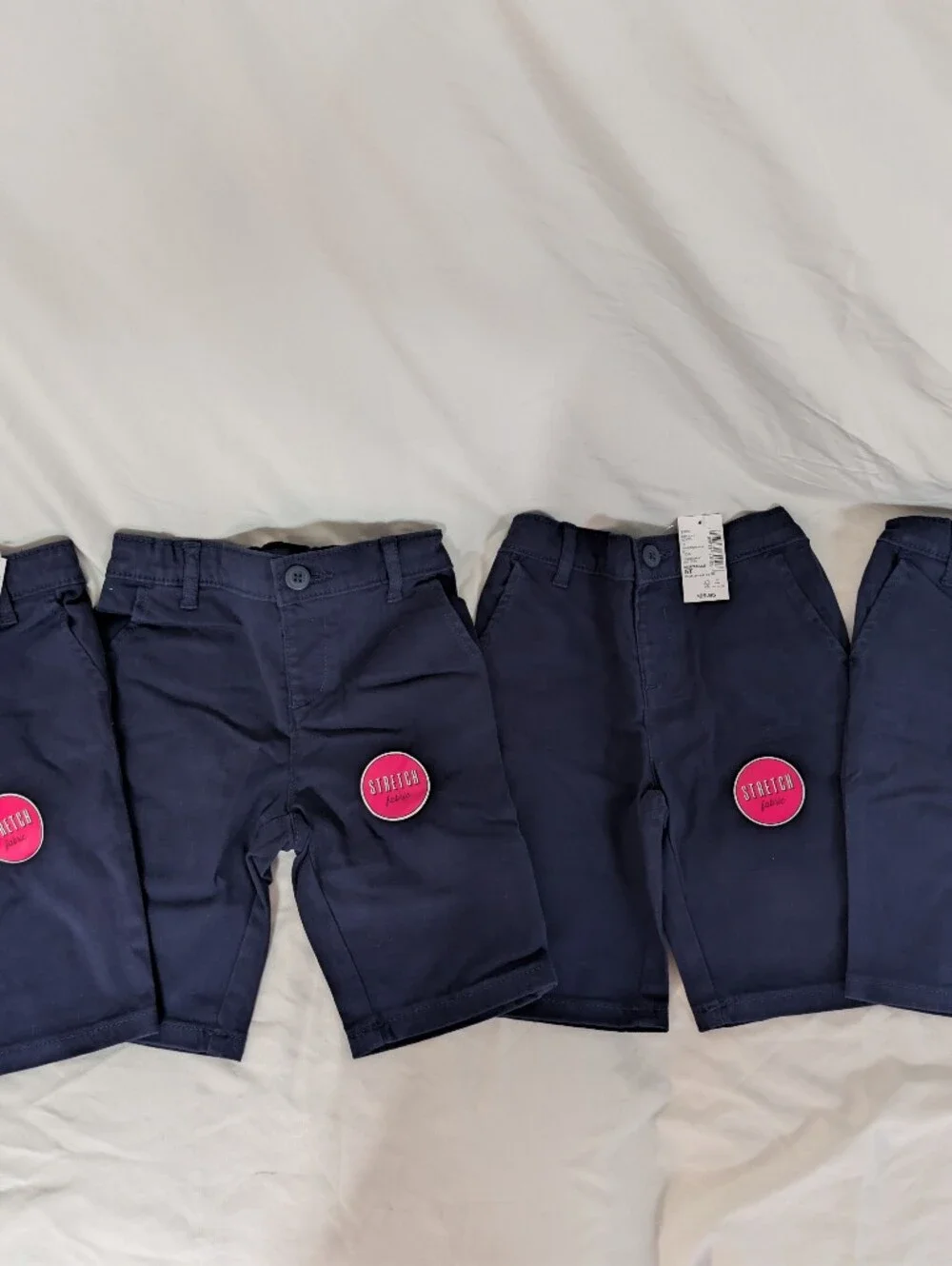 The Children's Place Uniform Shorts- 4 Pairs NWT girls size 5